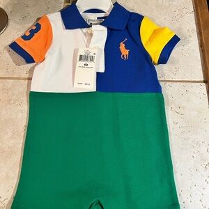 Polo Ralph Lauren 9M Big Pony Mesh shortall